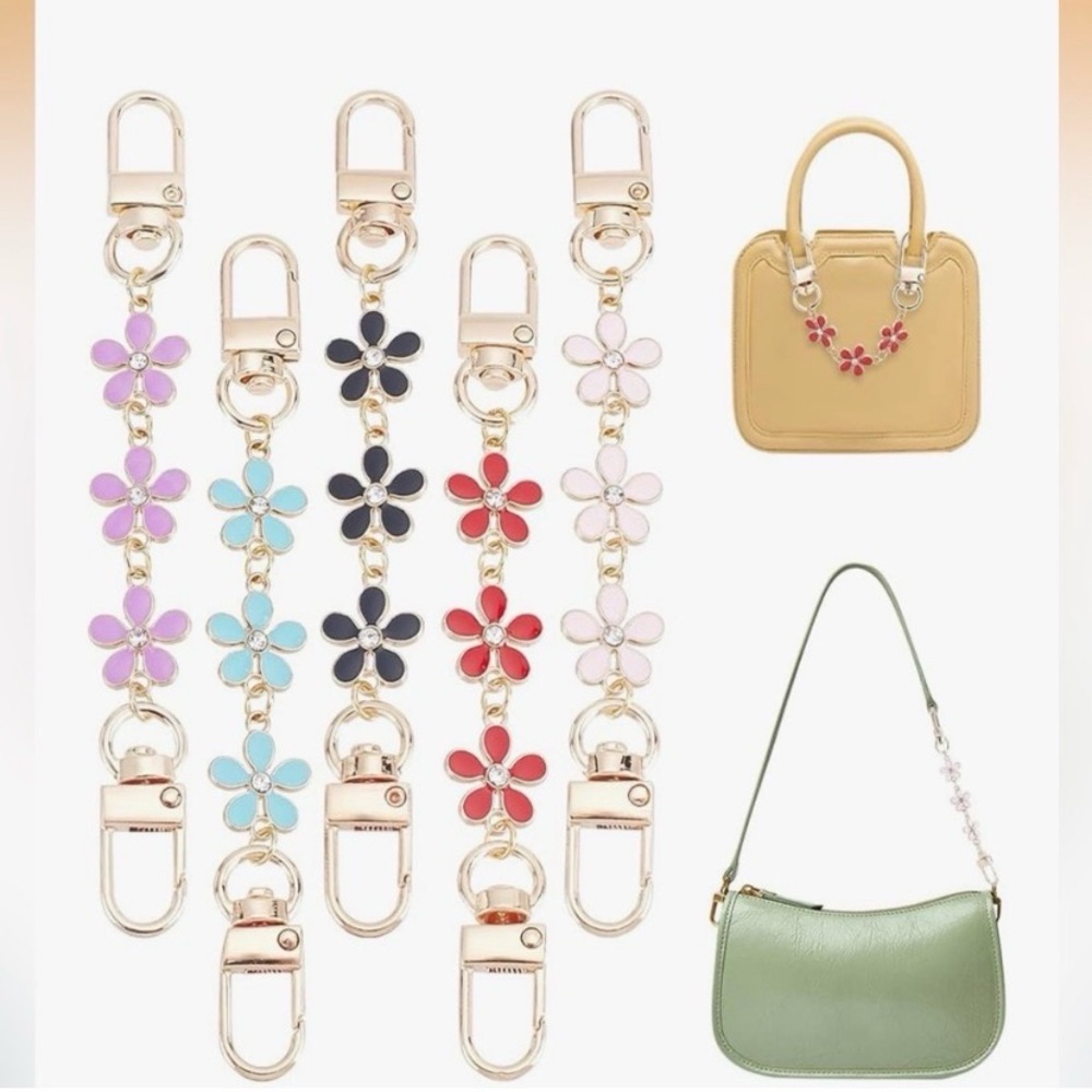 Floral Bag Extender - Light blush color